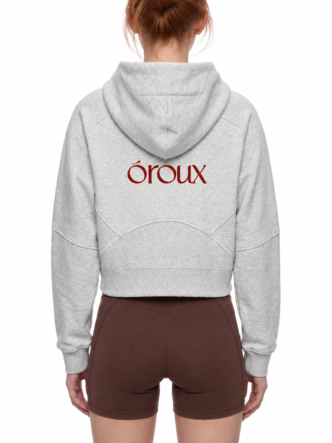 Óroux Original Cropped Zip-Through Hoodie