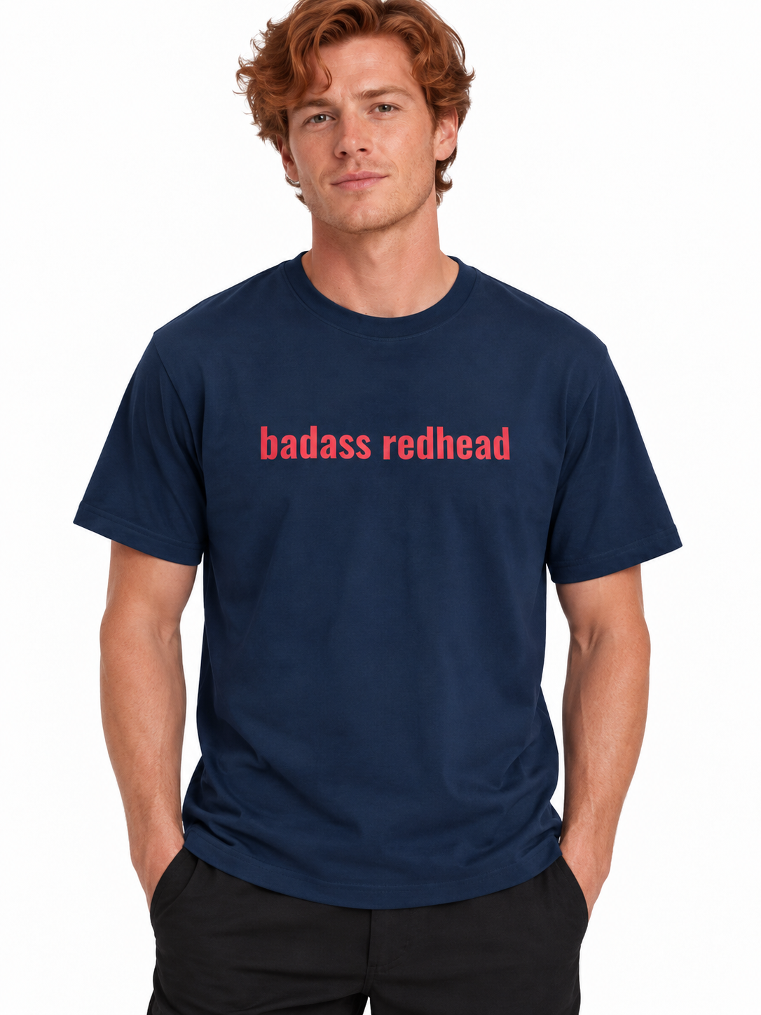 Badass Ginger Unisex Pure Cotton T-Shirt