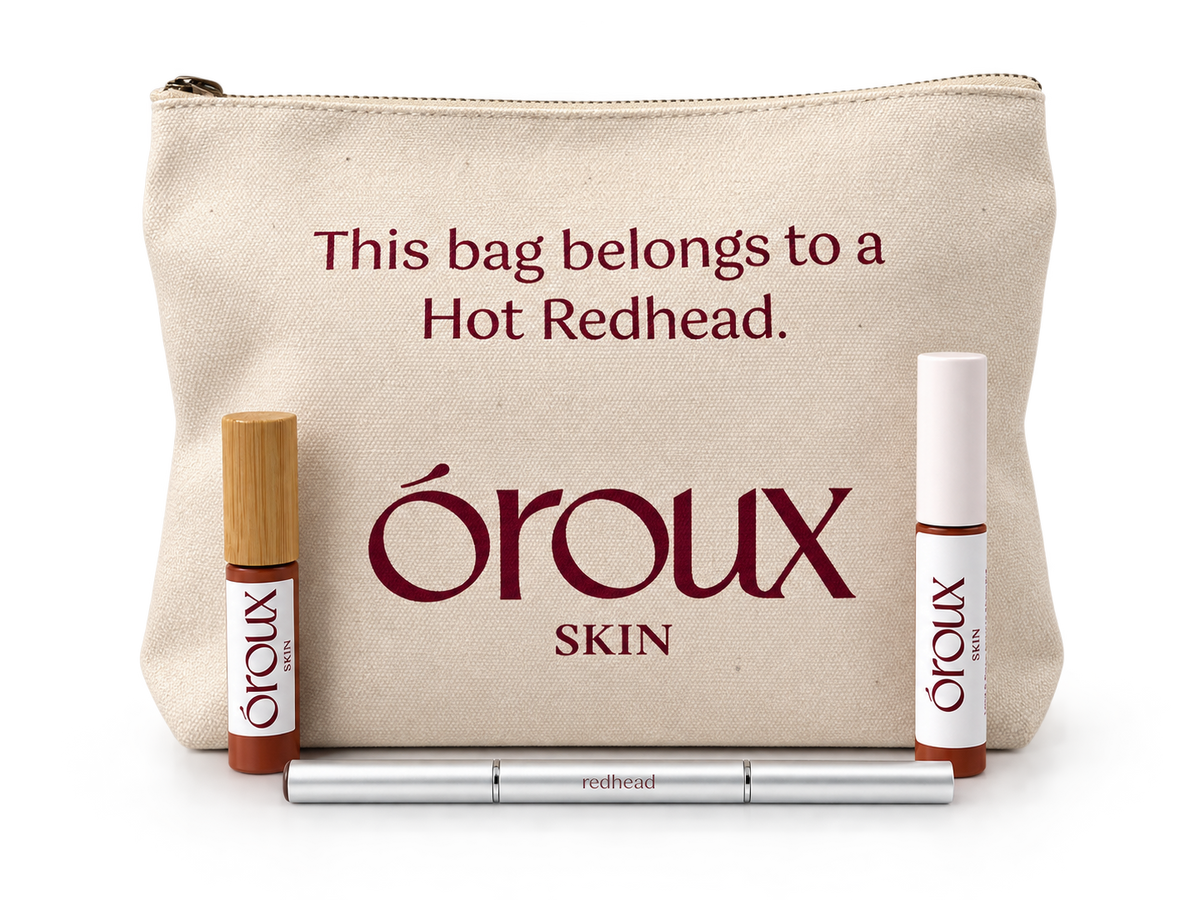 Limited Holiday Edition:  Roux Makeup Bundle for Redheads in 3 shades