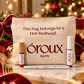 OROUX_Skin_Redhead_Cosmetic_Set limited edition holiday gift set for redheads and gingers makeup and cosmetic bag hot redhead