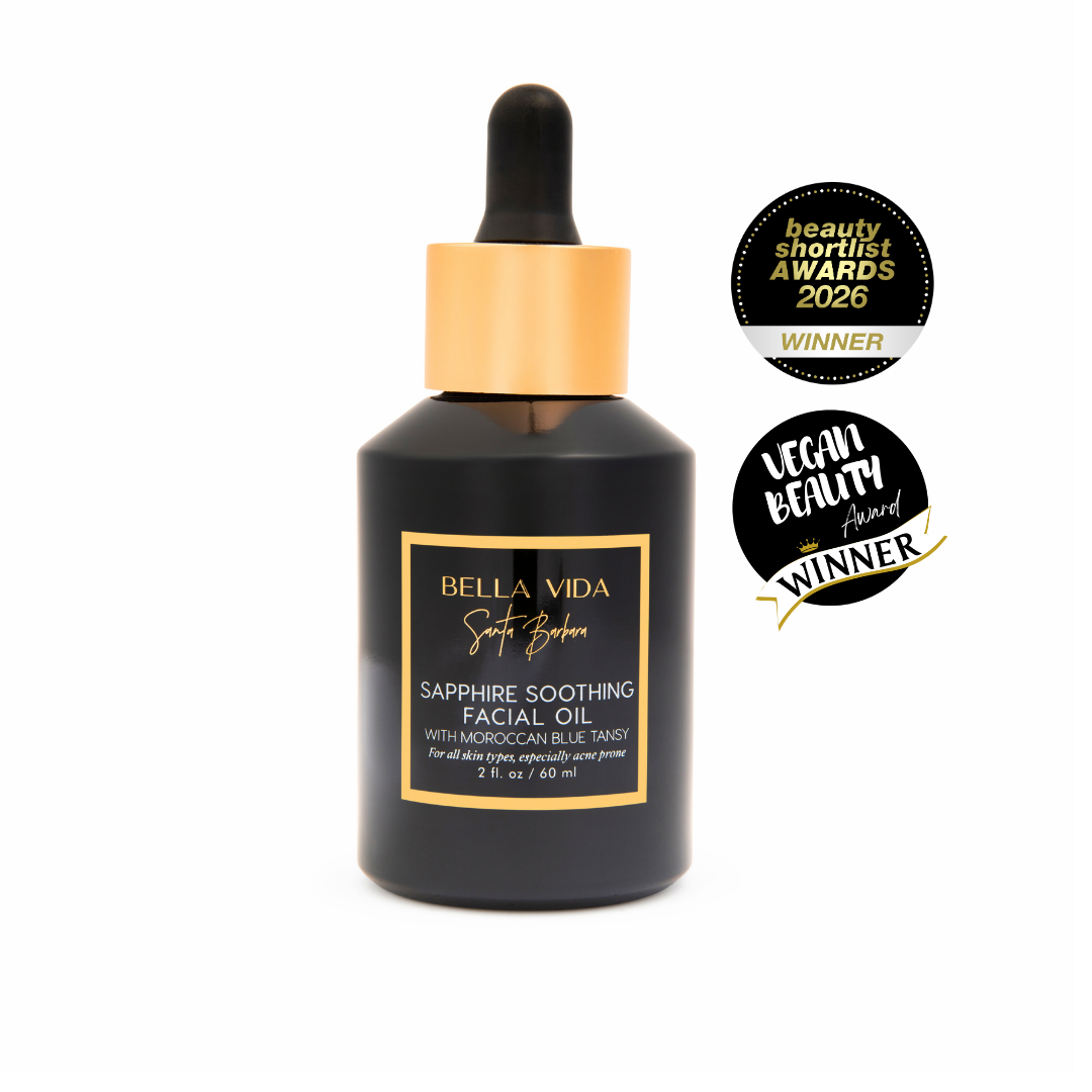 Sapphire Soothing Facial Oil: Sensitive & Oily Skin