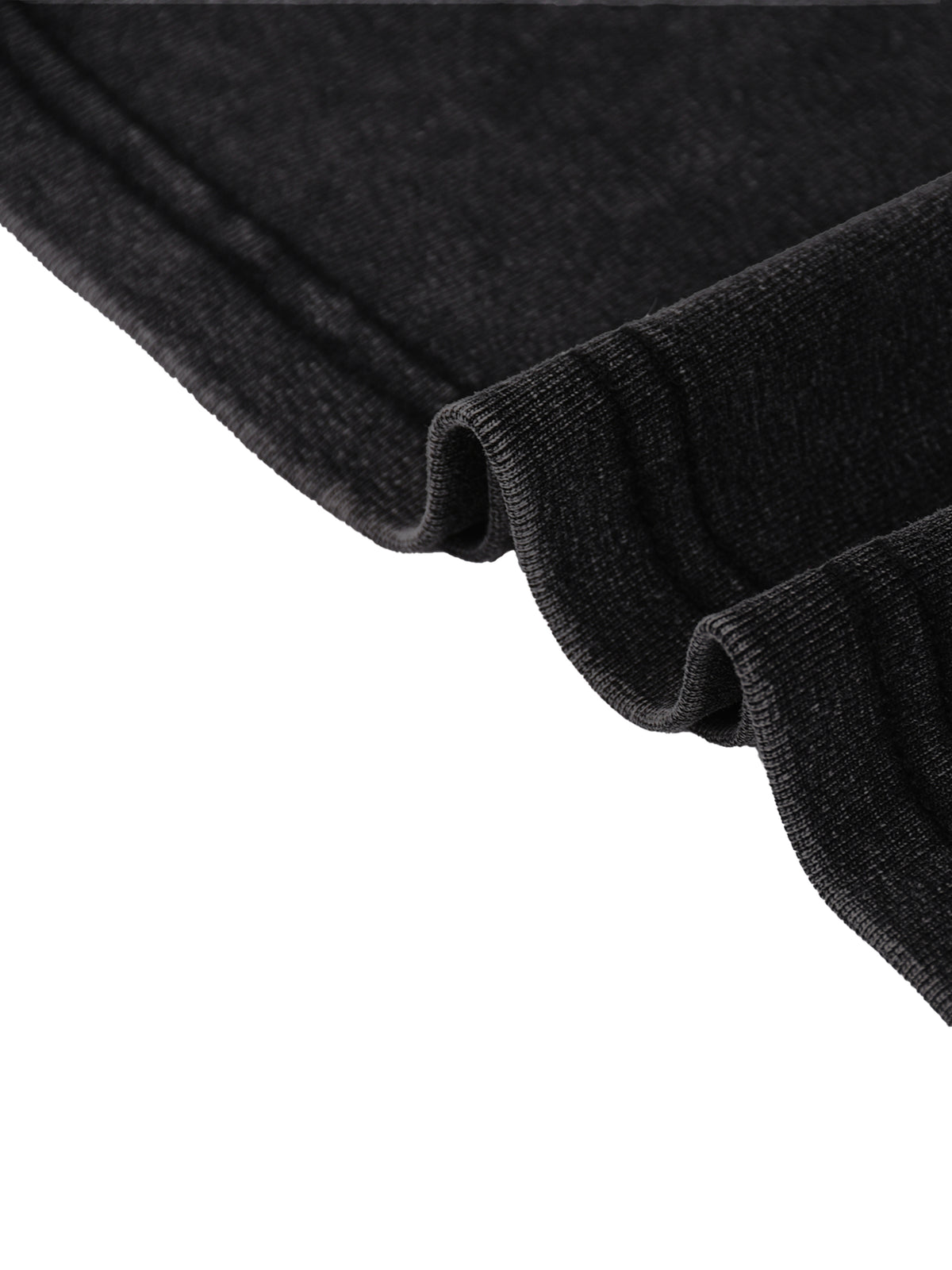 black tank top up close detail