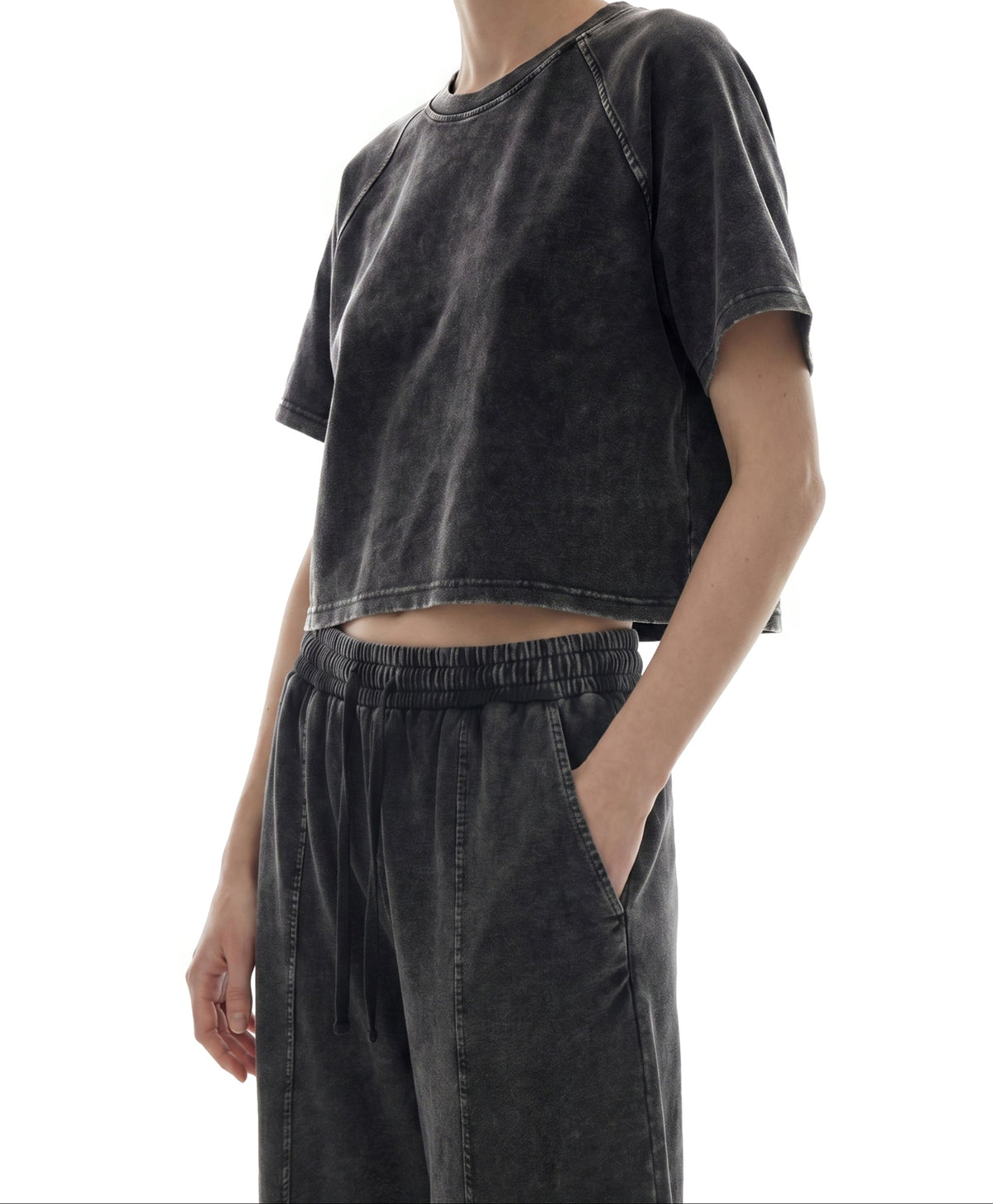 Roux Rebel Women's Rocker Crop T-Shirt