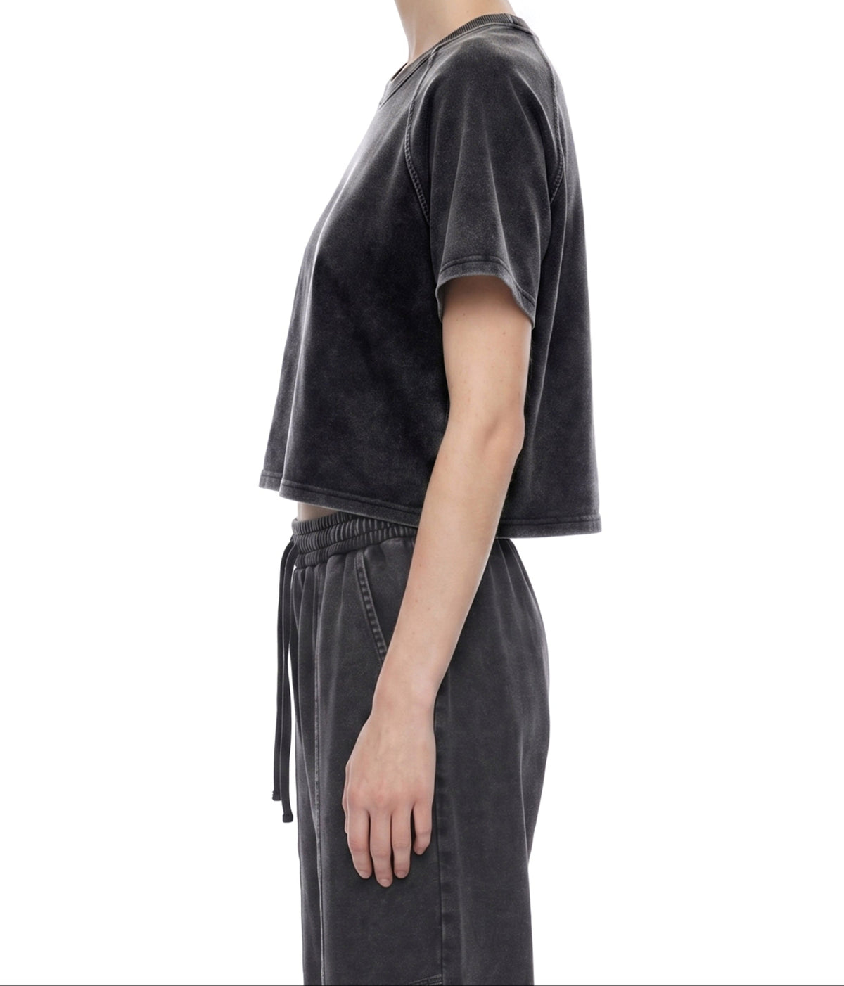 Roux Rebel Women's Rocker Crop T-Shirt