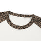 Badass Redhead Unisex Leopard Sleeve T-Shirt