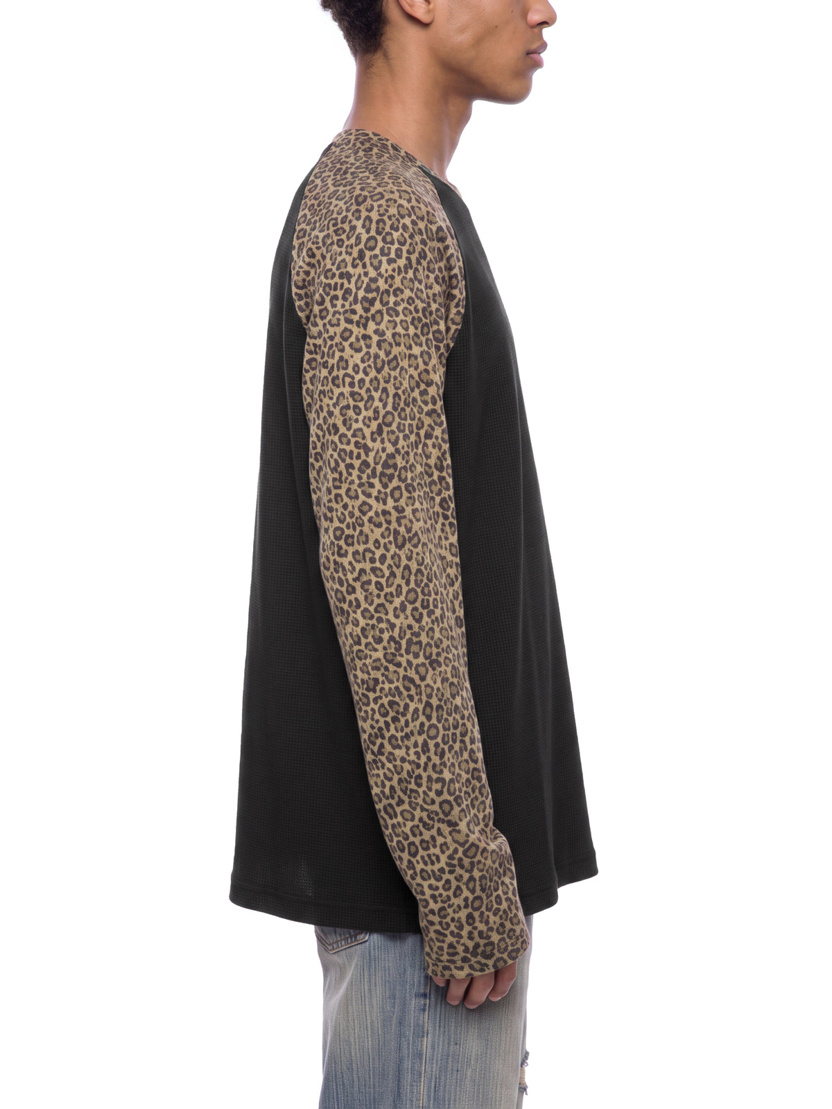 Badass Redhead Unisex Leopard Sleeve T-Shirt