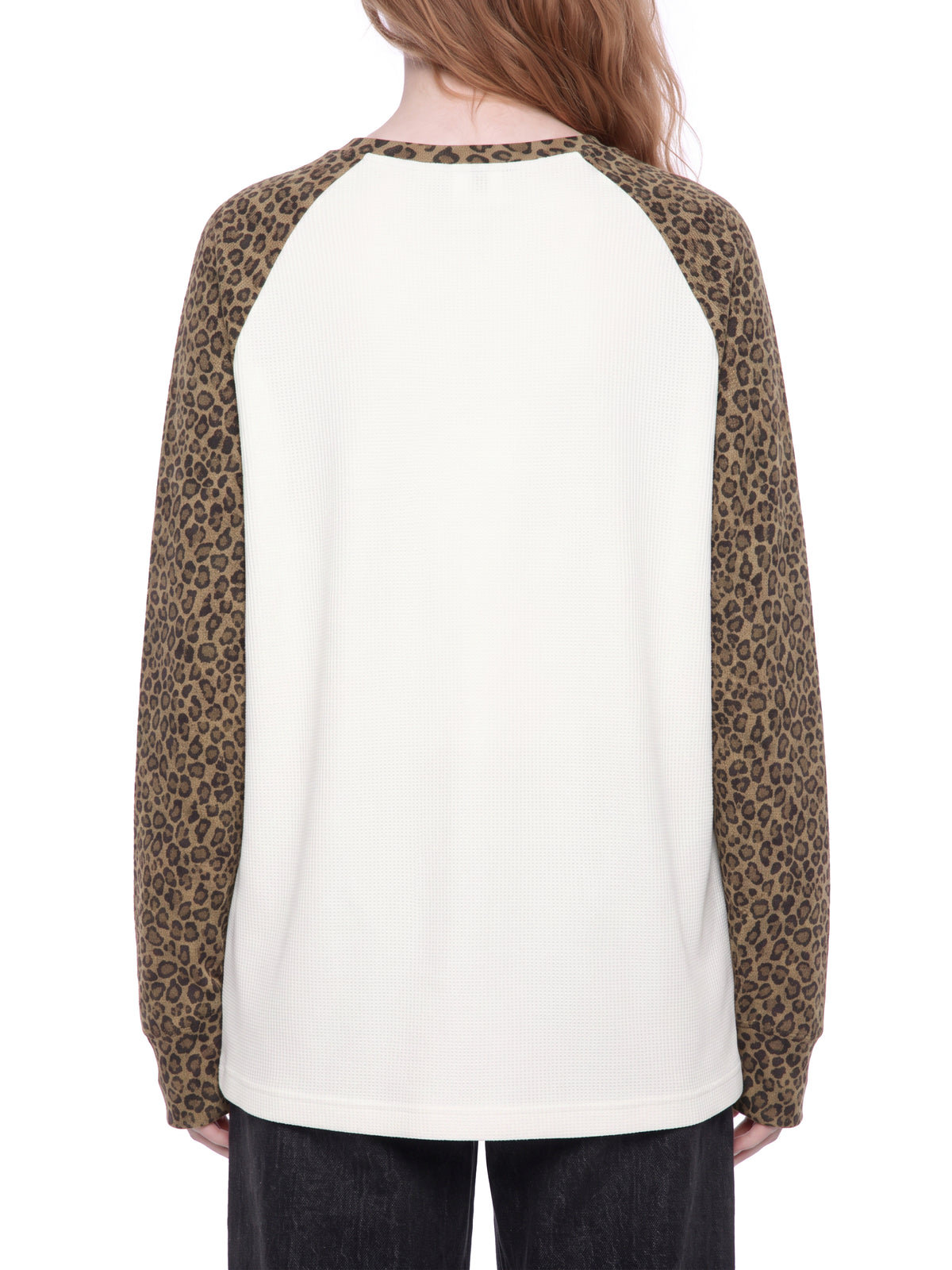 Badass Redhead Unisex Leopard Sleeve T-Shirt
