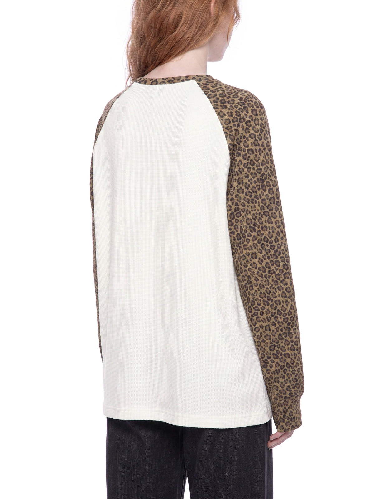 Badass Redhead Unisex Leopard Sleeve T-Shirt