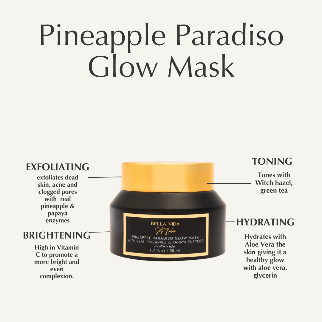 Pineapple Glow Mask: Gently Exfoliate